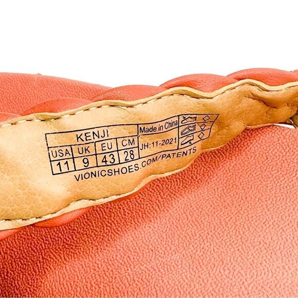 Vionic Women's Kenji Coral Woven Lightweight Platform Sole lSandals Size 11 - Picture 6 of 6